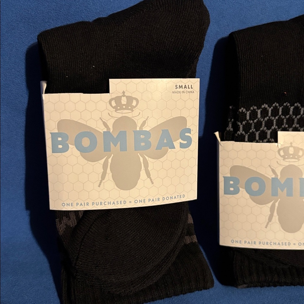 Bombas kids socks 4 pair bundle Small - Picture 2 of 3